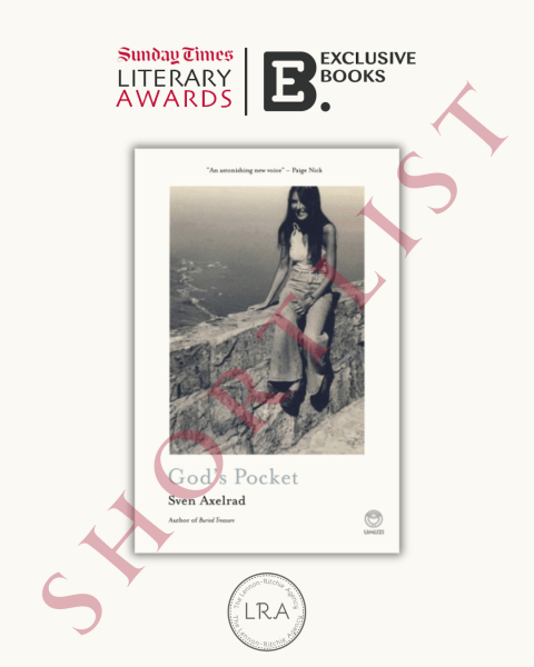 Sven Axelrad’s second quirky charming novel, GOD’S POCKET is shortlisted for the Sunday Times fiction prize.🏆His debut BURIED TREASURE was shortlisted last&nbsp;year.